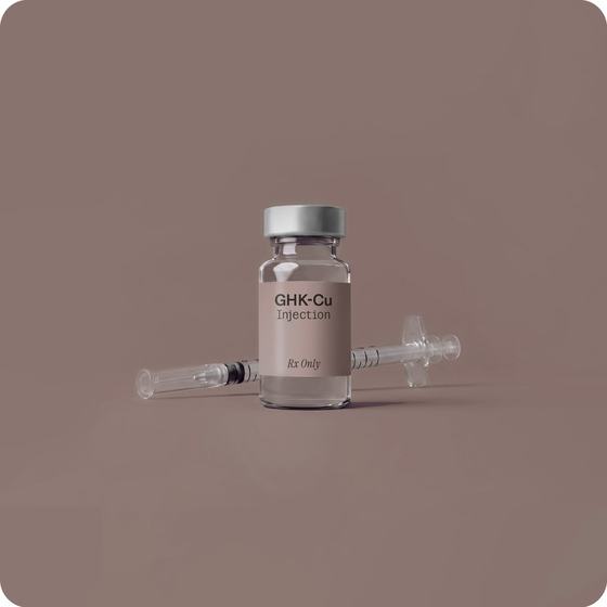 GHK-Cu injection vial