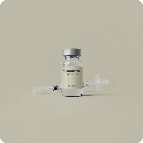 Glutathione injection vial
