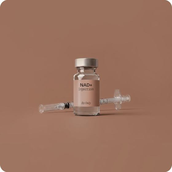 NAD+ injection vial