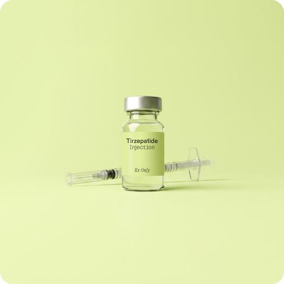 Tirzepatide, Full Dose injection vial